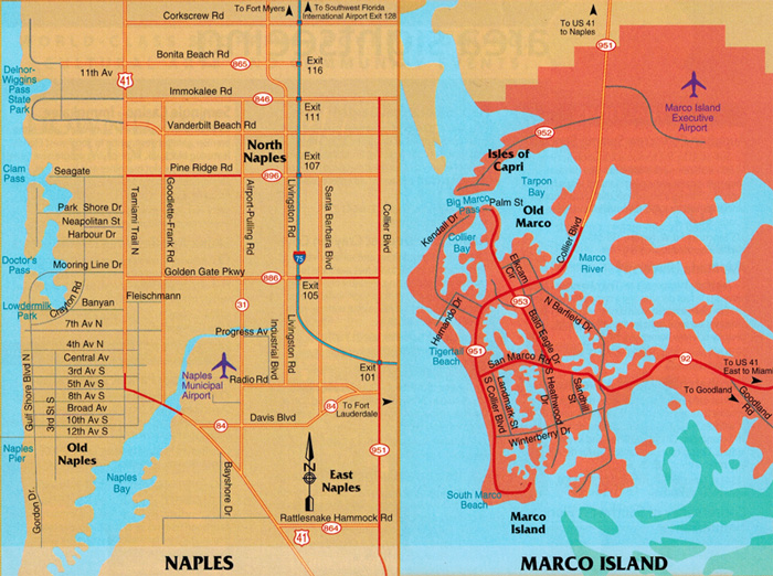 Marco Island and Naples